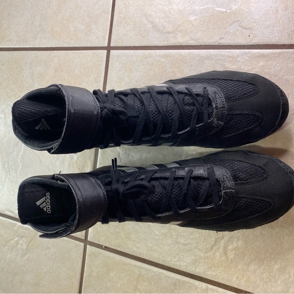 Adidas SAMPLES ! Adidas Combat Speed 5 Wrestling Boots Adult Boxing Shoes Mens - Picture 4 of 9